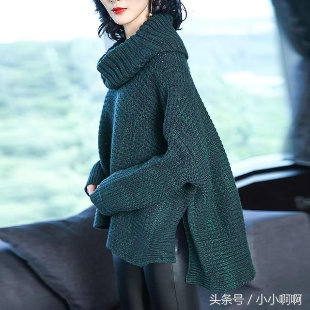 无论长毛衣,还是短毛衣,不懂搭配就是丑毛衣