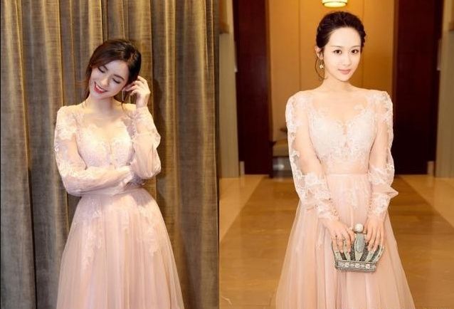 杨紫和张予曦撞衫满屏尽尴尬,同是整容脸,差距咋就那么大?