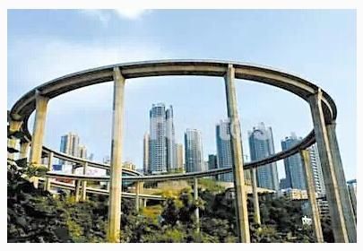 重庆,诠释了什么是停在八楼的二路汽车,一座能