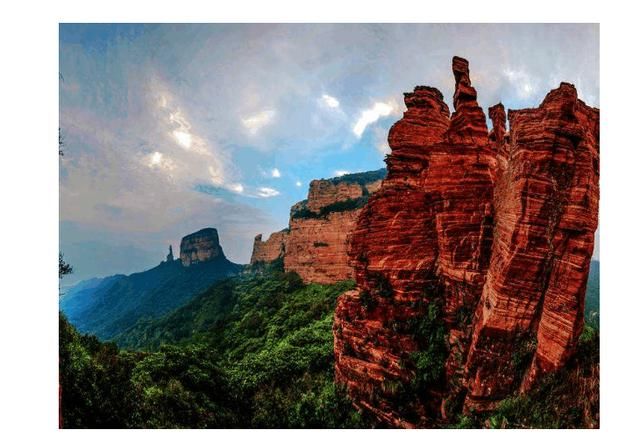 石家莊贊皇縣嶂石巖,那裡有你沒有想過的美麗風景