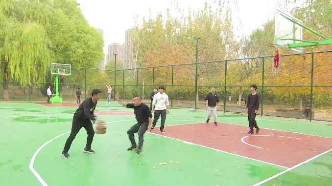 回天地区今年新建、更新百余处健身设施