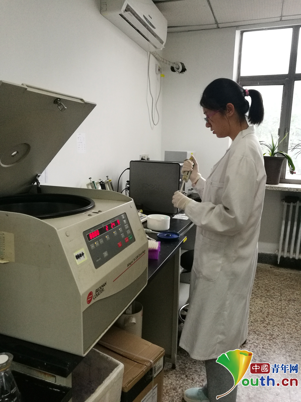 走进中科院 看17岁“生物少女”励志过招“肿瘤君” 走进中科院 看17岁“生物少女”励志过招“肿瘤君”