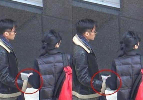 王菲红色长裙孕照明显,照片秒删!如今锋芝恋主