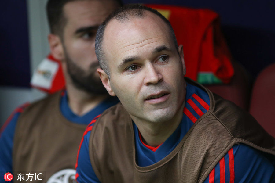 传奇落幕 34岁伊涅斯塔告别世界杯 点球大战不