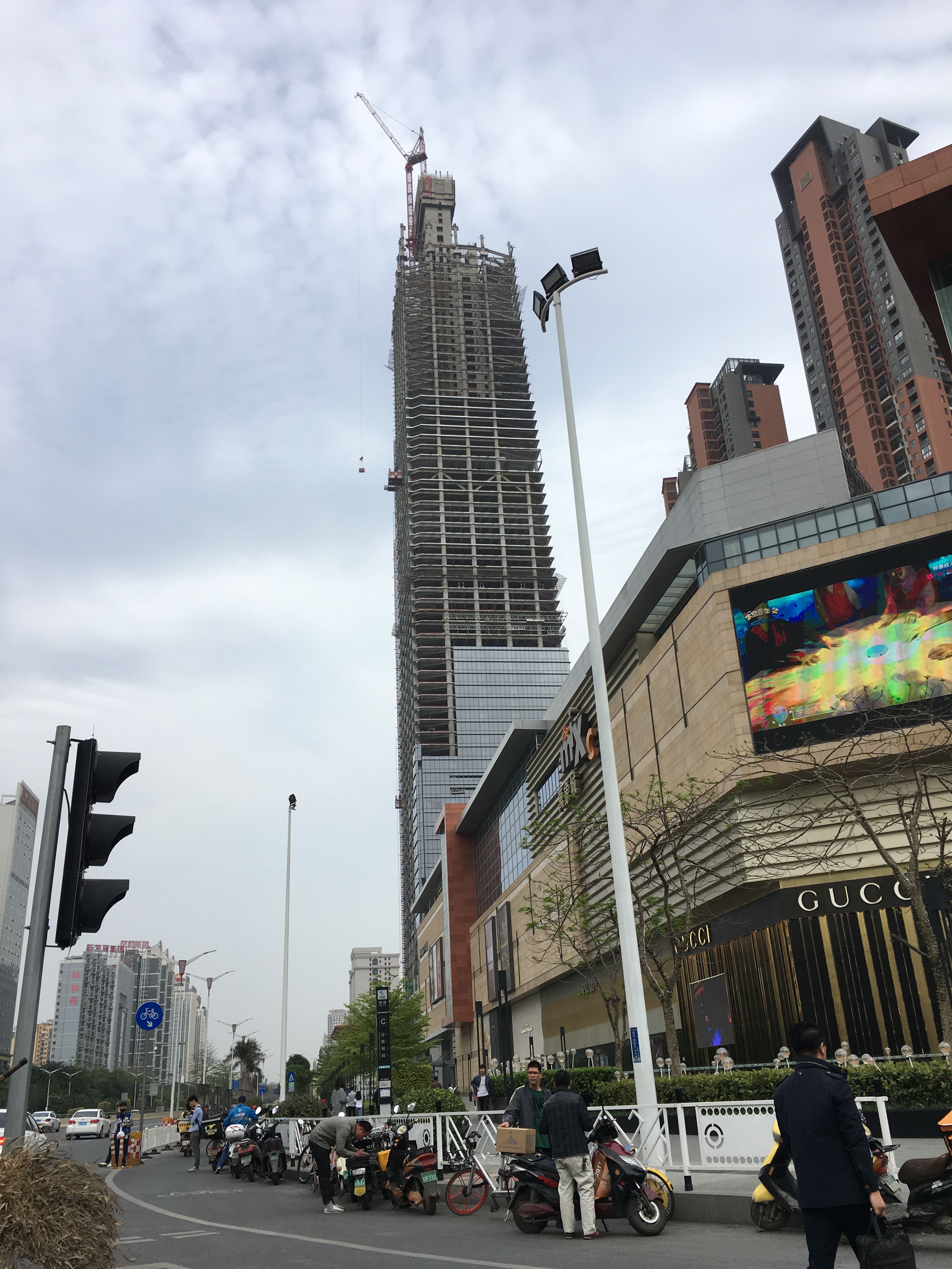 广西南宁在建第一高楼,402米华润大厦最新进展