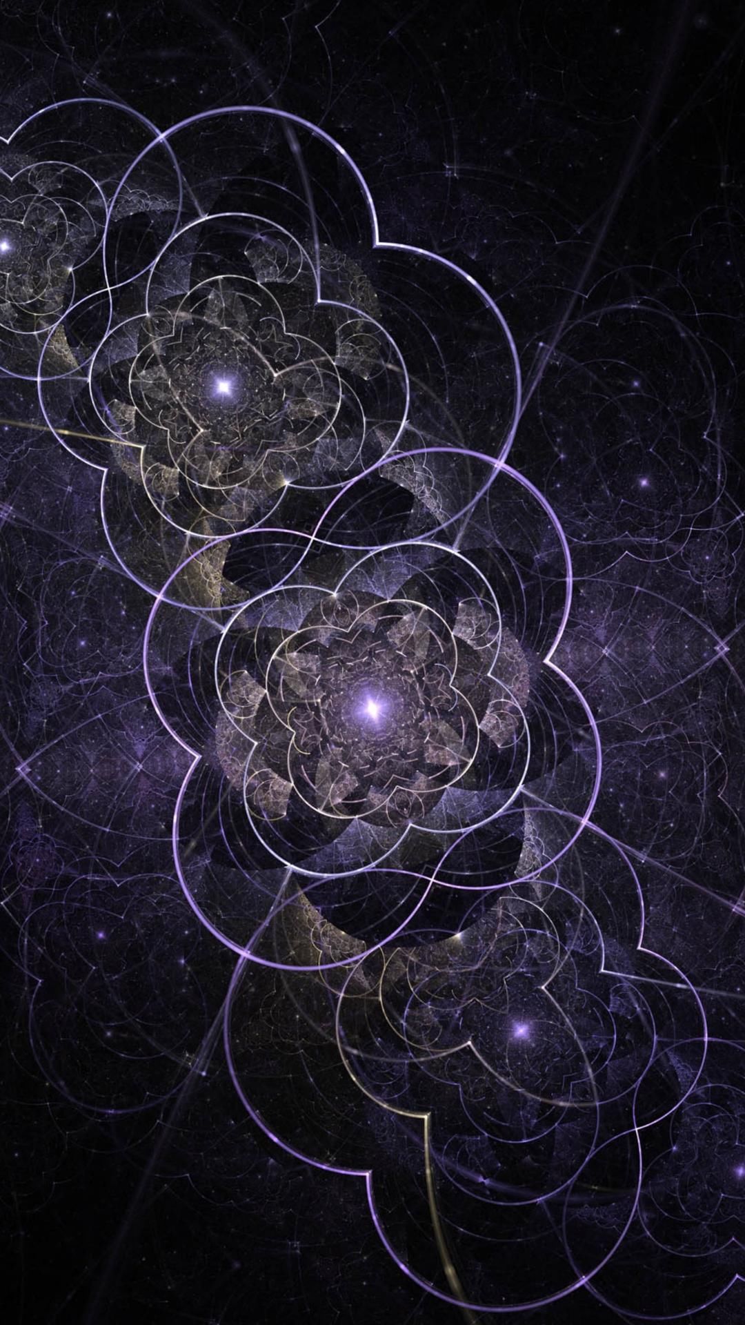 暗黑系手机壁纸,简洁、梦幻艺术