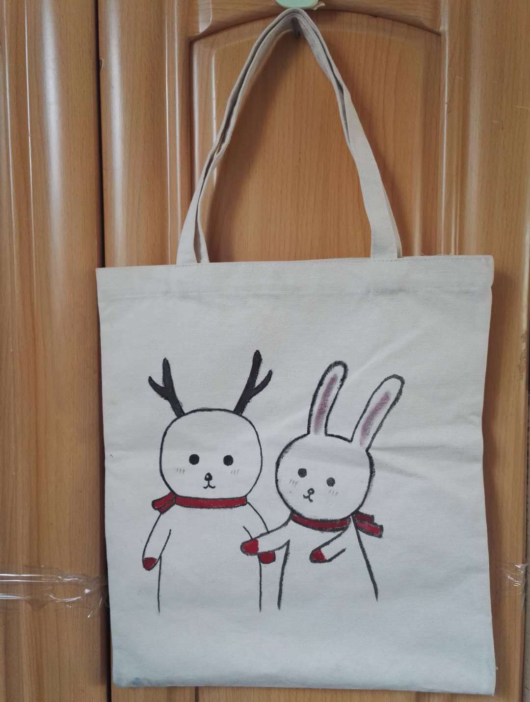 清华附中上地小学:小动物创意环保袋