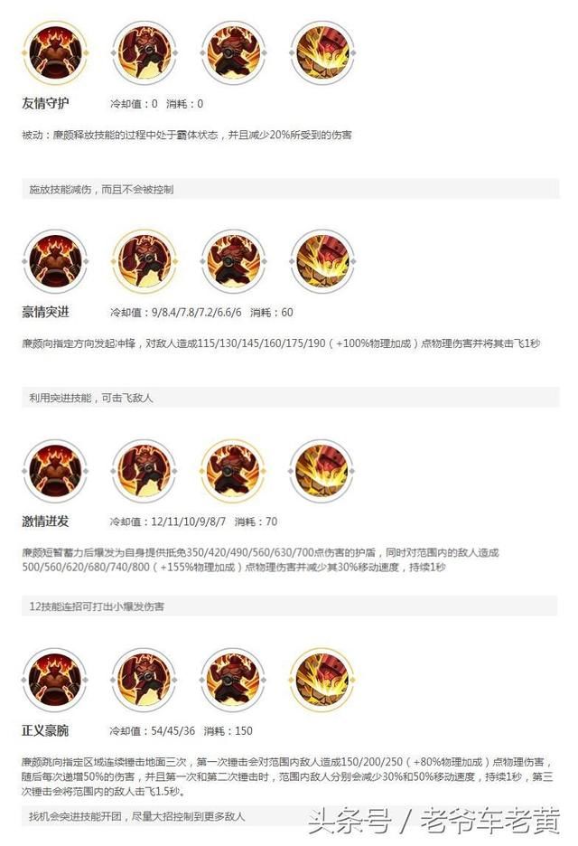 王者荣耀之廉颇非主流出装,谁说坦克没输出?