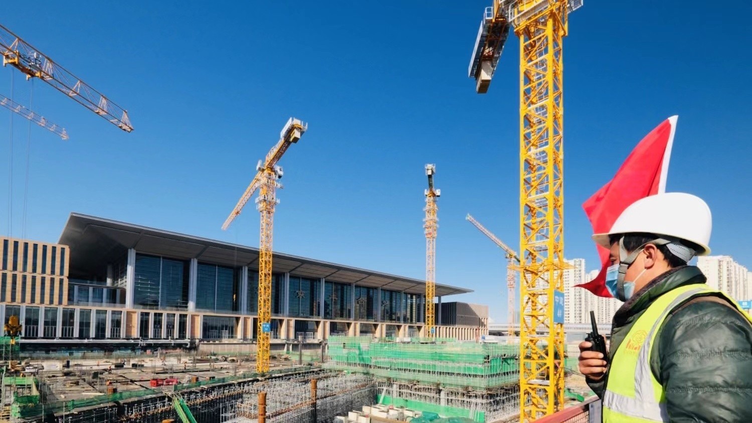 北京丰台站交通枢纽力争今年底实现主体结构封顶
