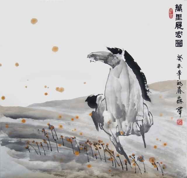 蔡群作品欣赏丨丹青不渝 中国画