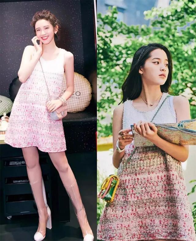 王鸥撞衫迪丽热巴竟没输、吴昕撞衫赵丽颖,网