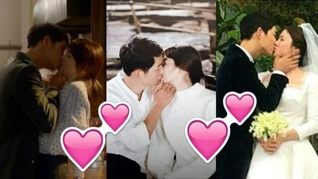 宋仲基亲吻宋慧乔的这个小动作,隐藏着爱的占