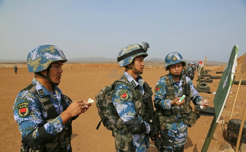 中国人民解放军吉布提图片