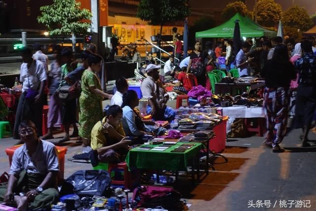 实拍缅甸曾经的首都仰光,比新首都热闹的多