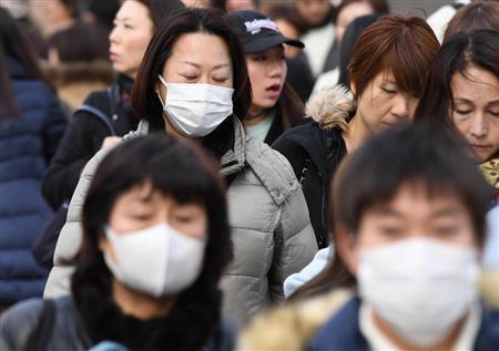 日本流感疫情大爆发 患者数222万创史上最高