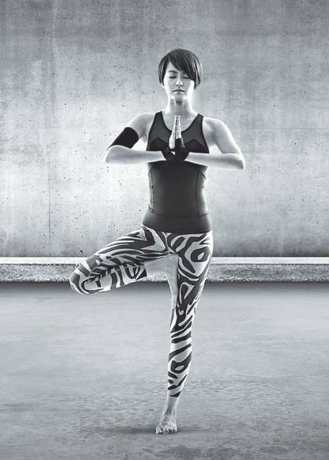 【梁咏琪健身照】