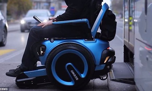 老人和残障人士福音,能爬楼梯的智能轮椅