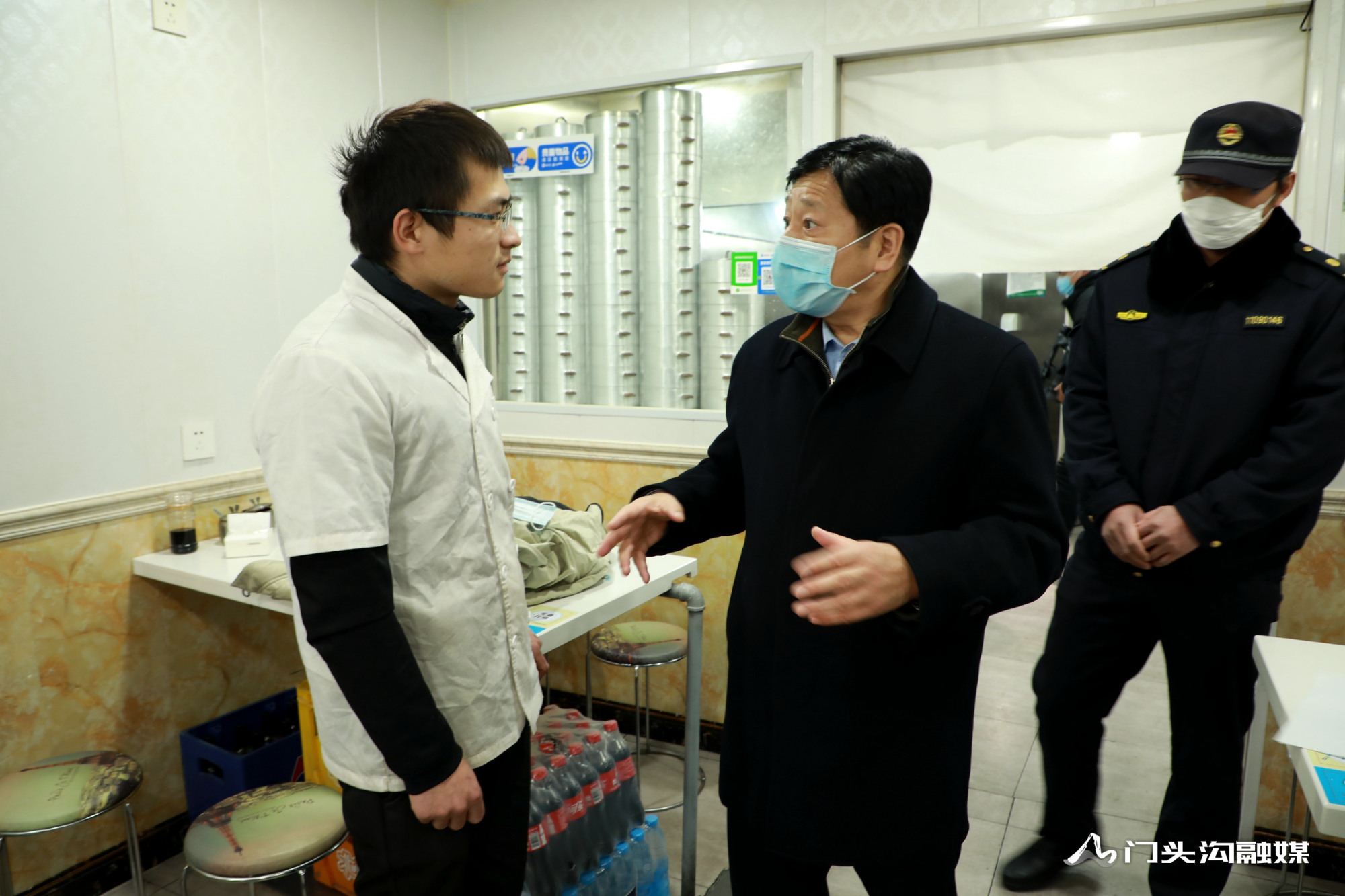 门头沟区长付兆庚"四不两直"检查燃气安全