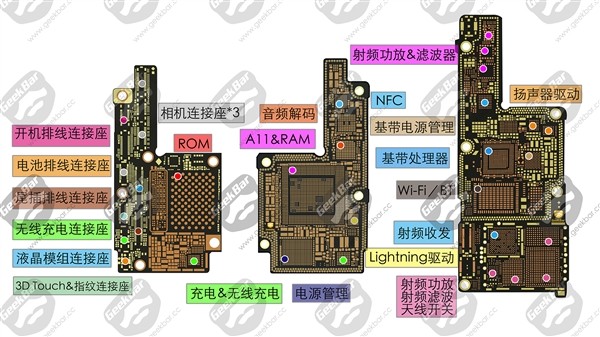 返璞歸真:iphone 8主板詳解 空間利用巔峰之作