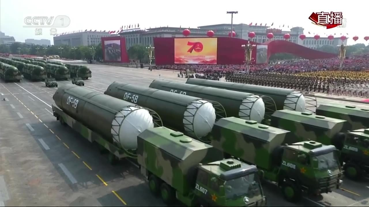 东风-5B核导弹方队：维护国家主权的坚强盾牌