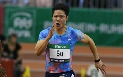 中国飞人苏炳添,再创亚洲记录6秒43夺得60米