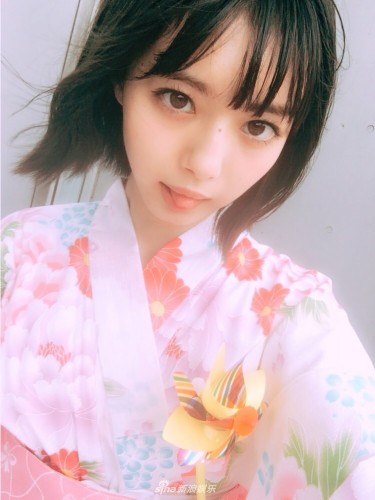 组图:nmb48市川美织晒浴衣自拍 粉嫩可爱少女感十足