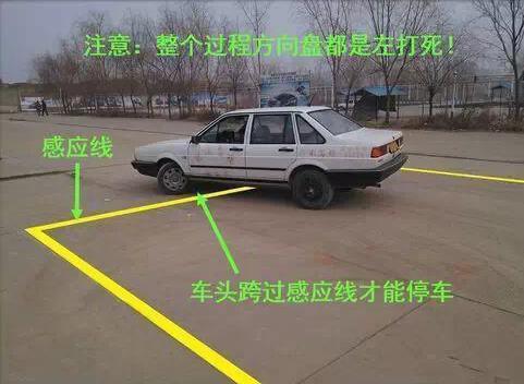 倒车入库图解详细说明:倒车入库100%成功(技