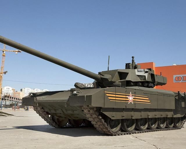 确定了!俄新一代t14坦克2年后量产 一次生产数百辆