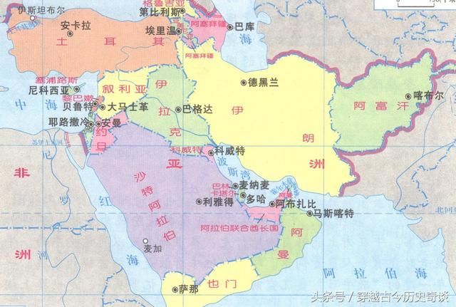 古代史之西亚文明,两河流域,今天的伊拉克及附