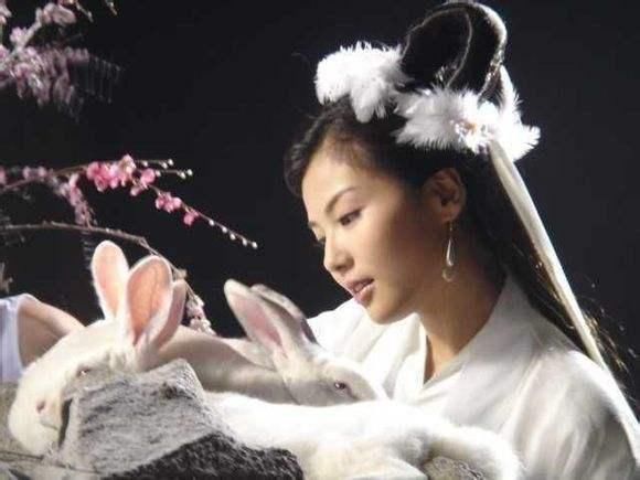 陈红的嫦娥美貌无人能及,姚笛太普通,刘涛最黑