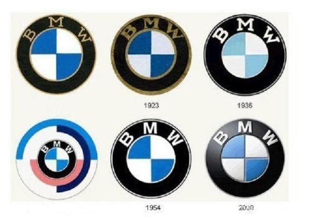 宝马车标经历6次修改,奔驰车标8次,这个品牌修