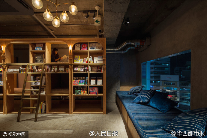 日本现可住宿书店:看书犯困躺下就睡