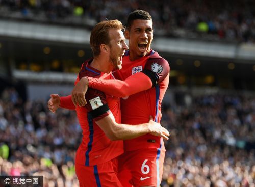 世预赛-凯恩补时救主 英国德比战英格兰客场2-2