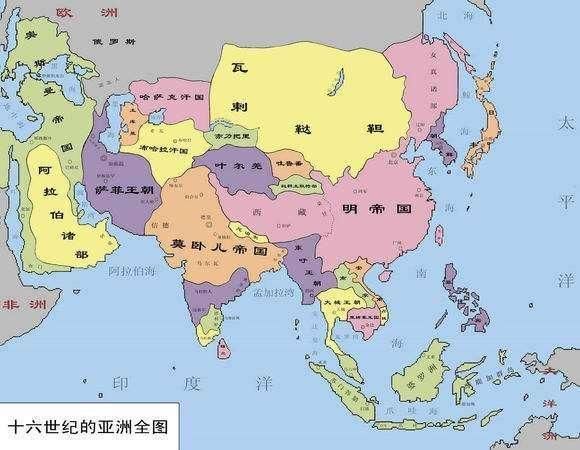 古印度莫卧尔王朝是中国蒙古建立的?