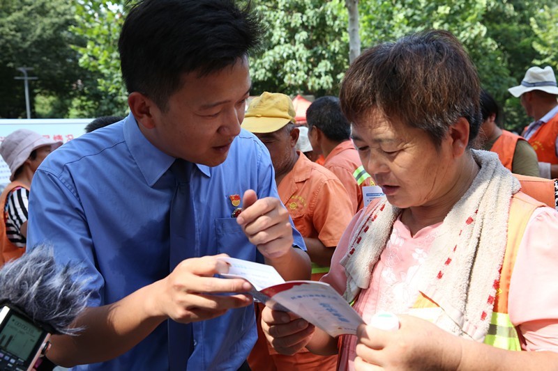 郑州金水检察:一场特别的公益诉讼普法宣传
