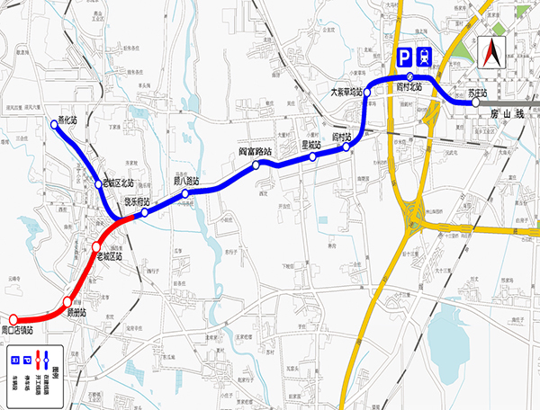 北京市s1线,燕房线,西郊线本月开始动车调试