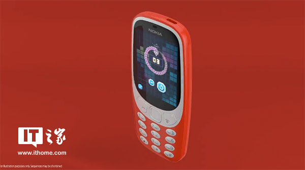 诺基亚天猫旗舰店今日正式开业:3310红色限量