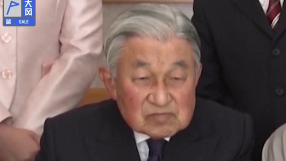 日本明仁天皇发表最后一次任内新年贺词_北京时间