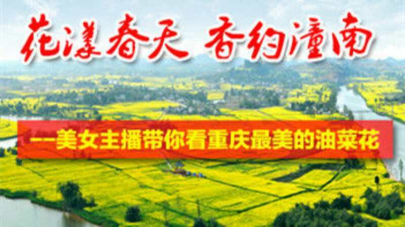 花漾春天  美女主播带你嗨翻潼南