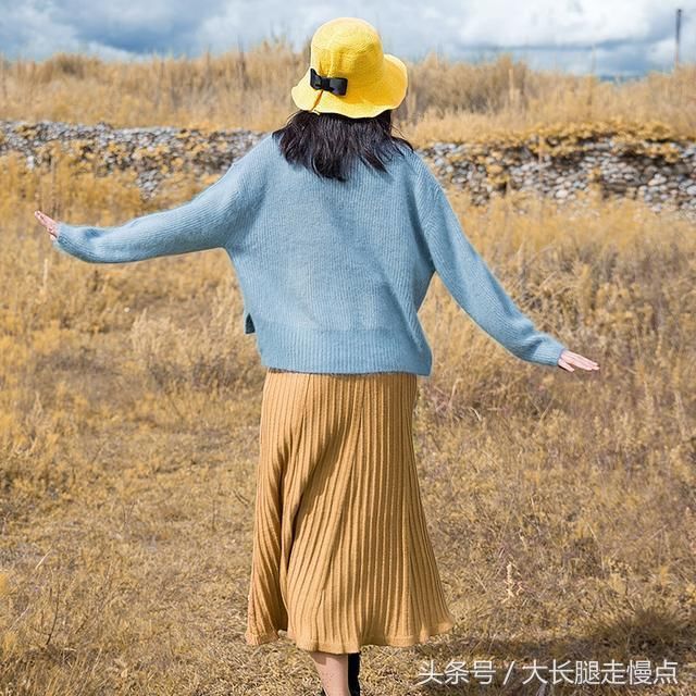 2818年最流行长裙,修身不止还展示你的女人魅
