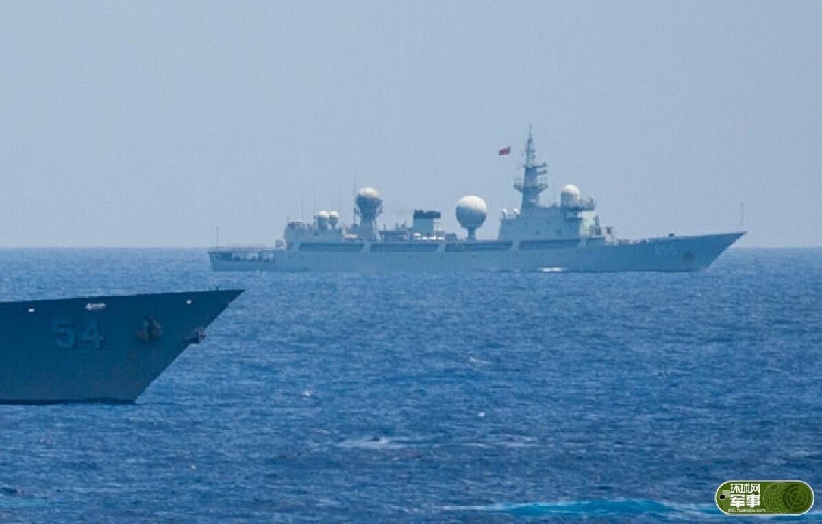 美军发布美日印马拉巴尔-2018联演照片:中国