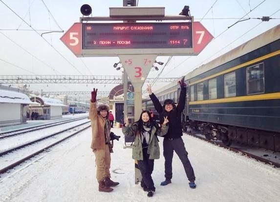 我国的这列火车,北京到莫斯科,全程7692千米,票