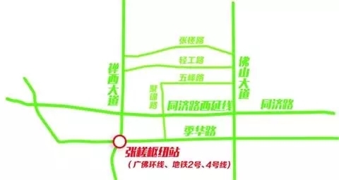 张槎中心枢纽站:1条城轨+5条地铁交汇!周边房