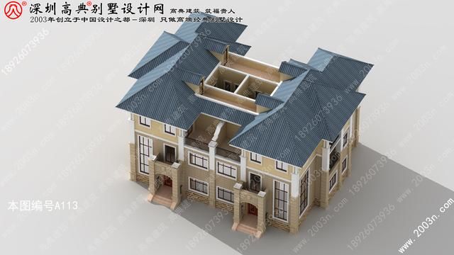 湖南省衡阳县洪市兄弟私人乡村自建别墅设计