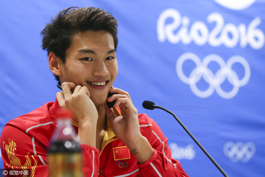 组图-孙杨宁泽涛请自重!我的新"老公"叫汪顺