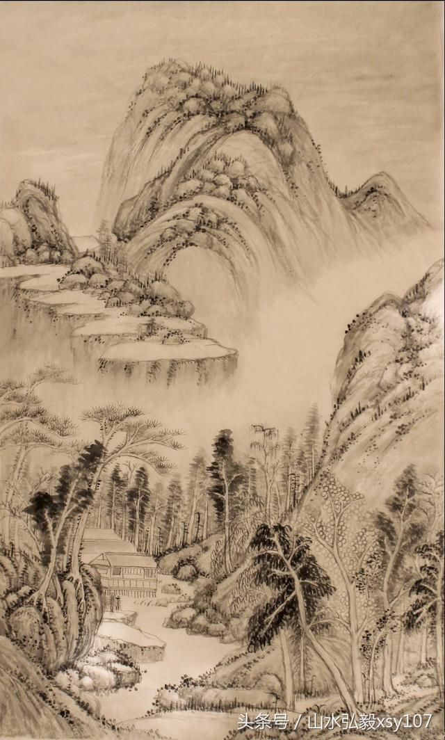 云田画论 艺林逸仙,超脱尘根黄公望山水画再认