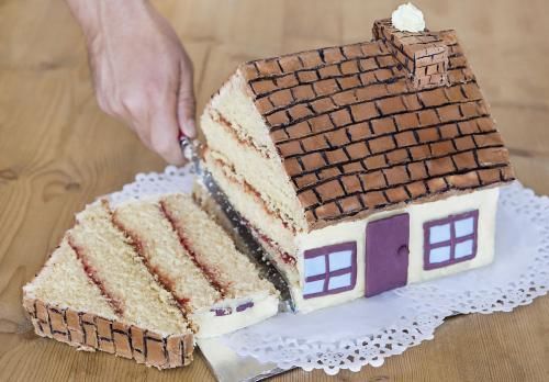 一块正方形蛋糕,如何切,可以分成7等份?常见面