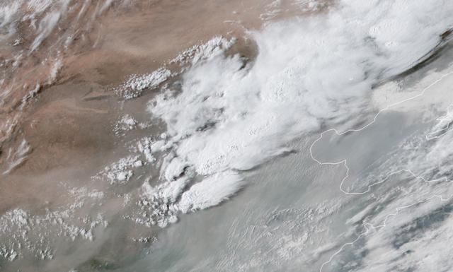 今年第一场冷涡雷雨来华北平原了!石家庄突降