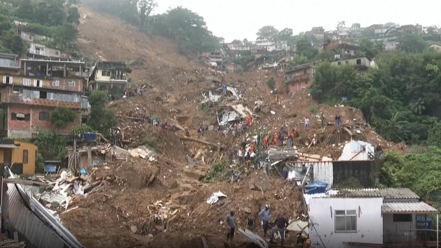 巴西历史名城暴雨成灾 近百人遇难 巴西历史名城暴雨成灾 近百人遇难