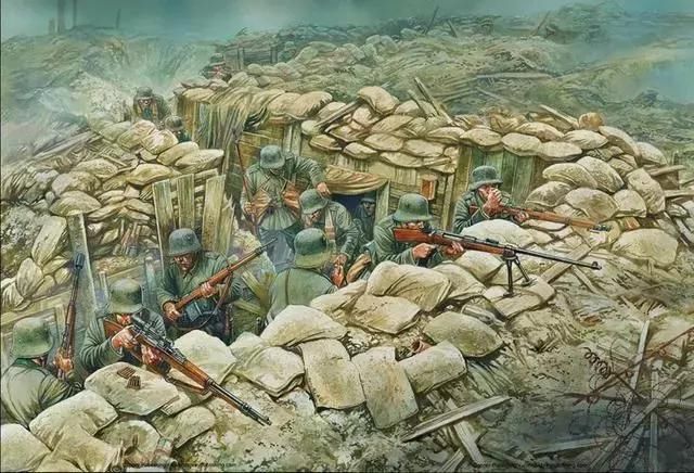 一战放大版毛瑟98步枪,每个德国士兵连开三枪